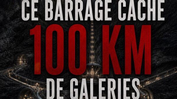 Illustration IA : Grande Dixence : le barrage et ses galeries cachées